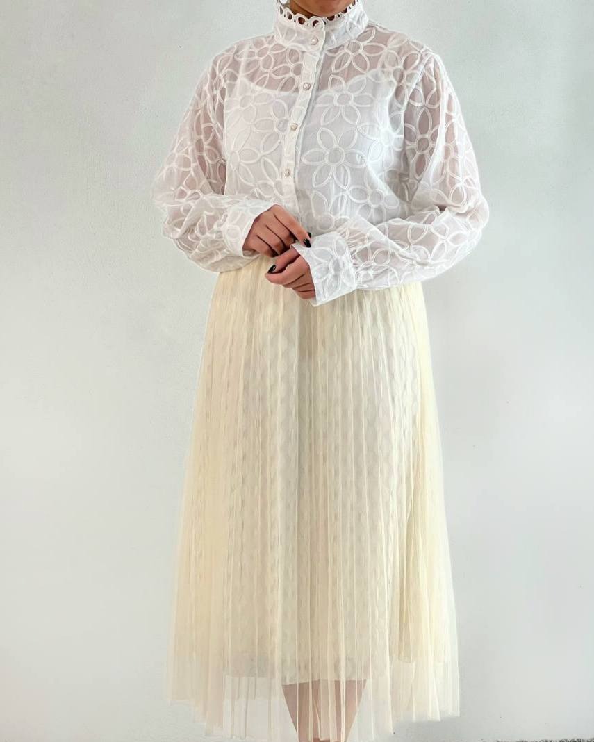 ست تاپ بهمراه شومیز کد 4831