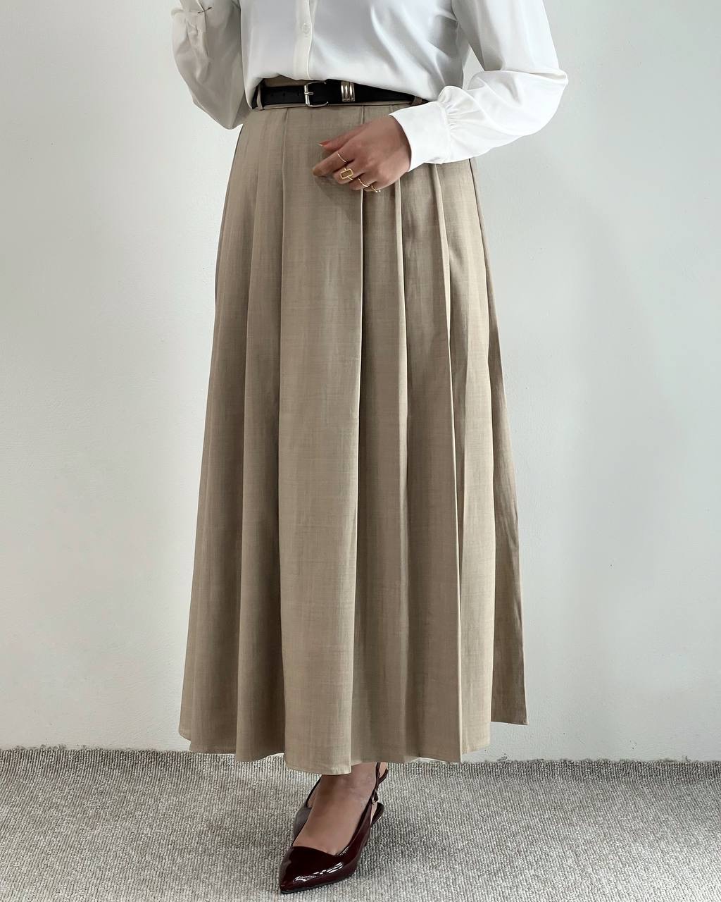 ست دامن بهمراه کمربند کد 4833