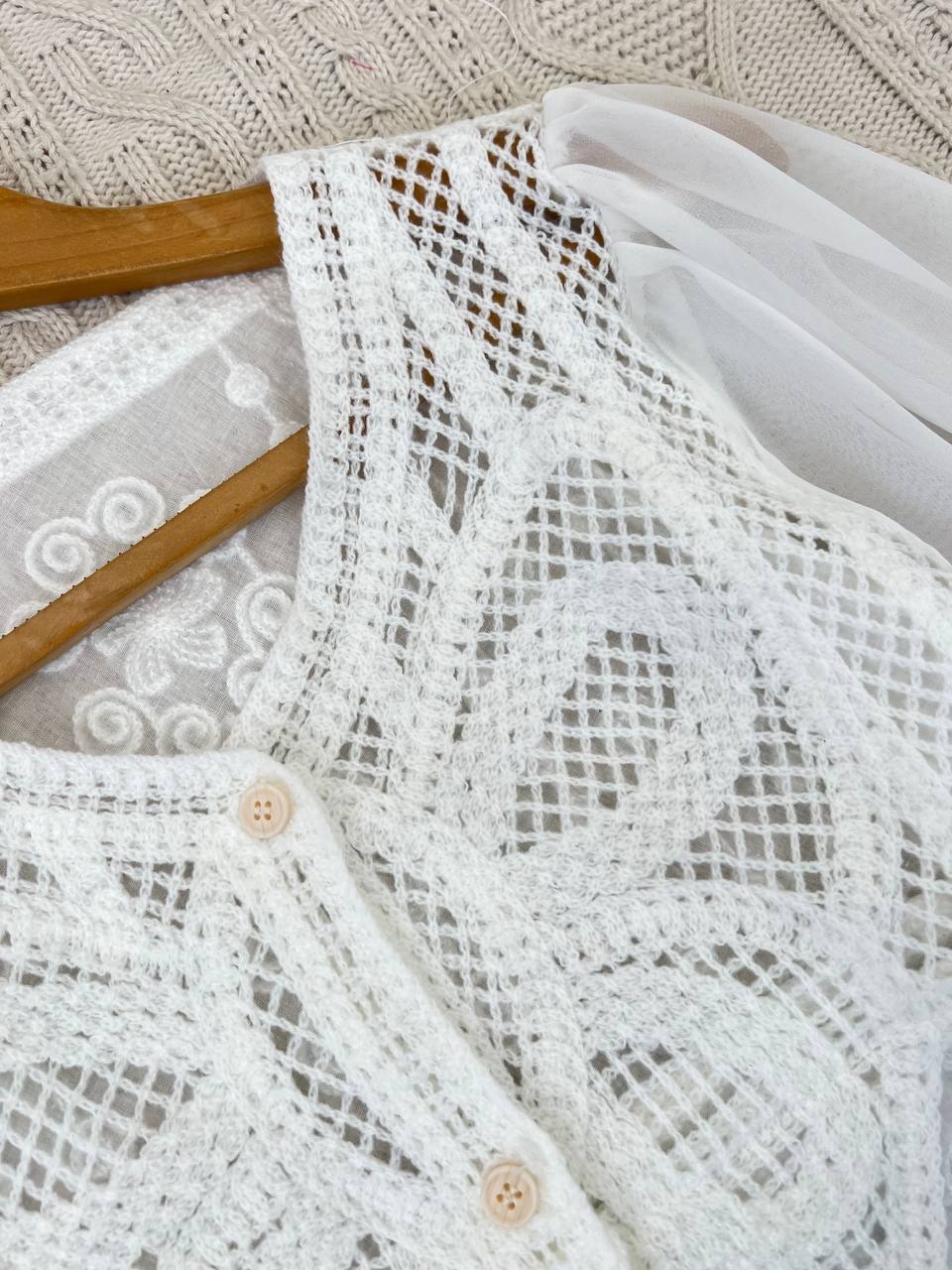 شومیز قلاب بافی اوردر کد 4836