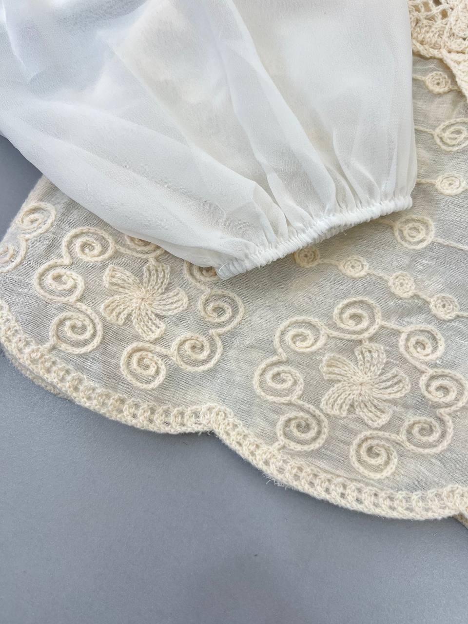 شومیز قلاب بافی اوردر کد 4836