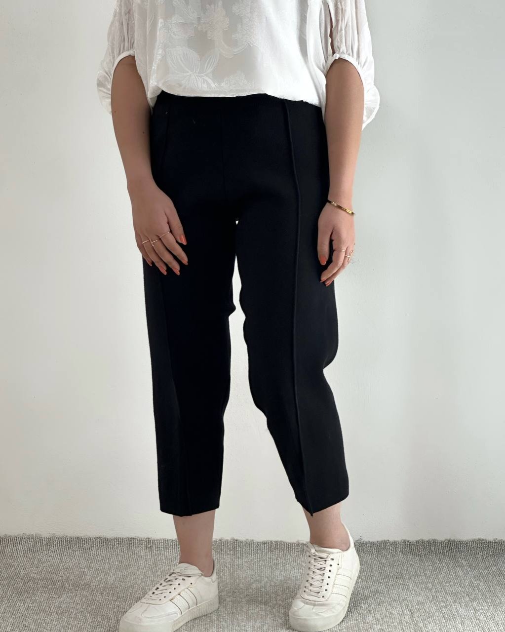 شلوار بافت گرماژ بالا کد 4838