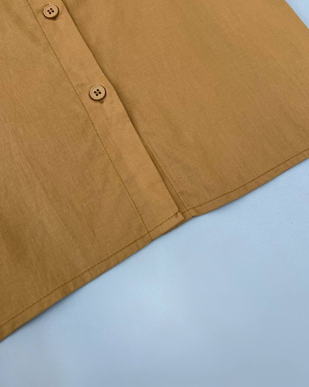 شومیز جلو دکمه تکرنگ کد 4841