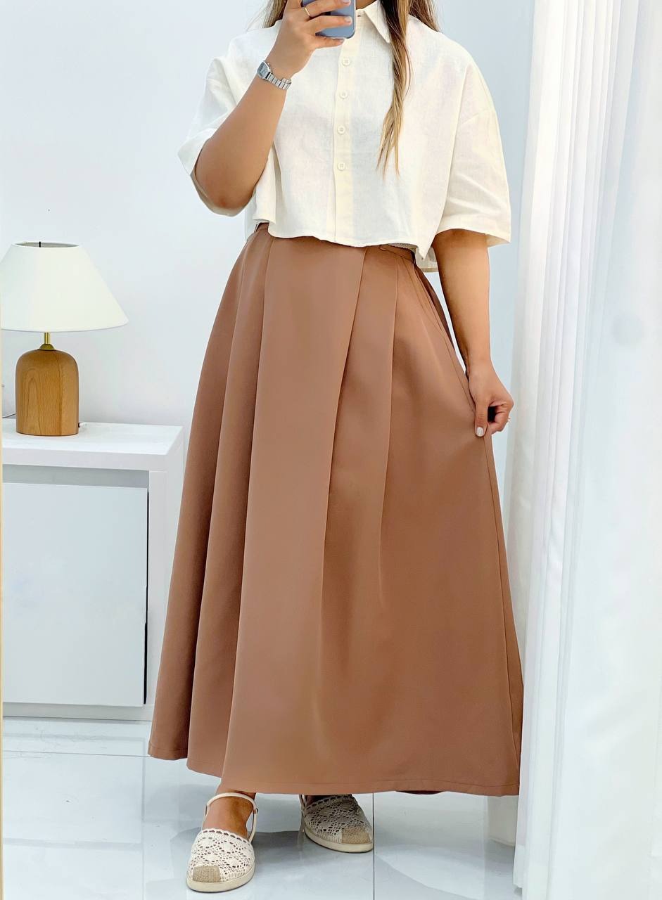 دامن جلو پیلی کد 4845