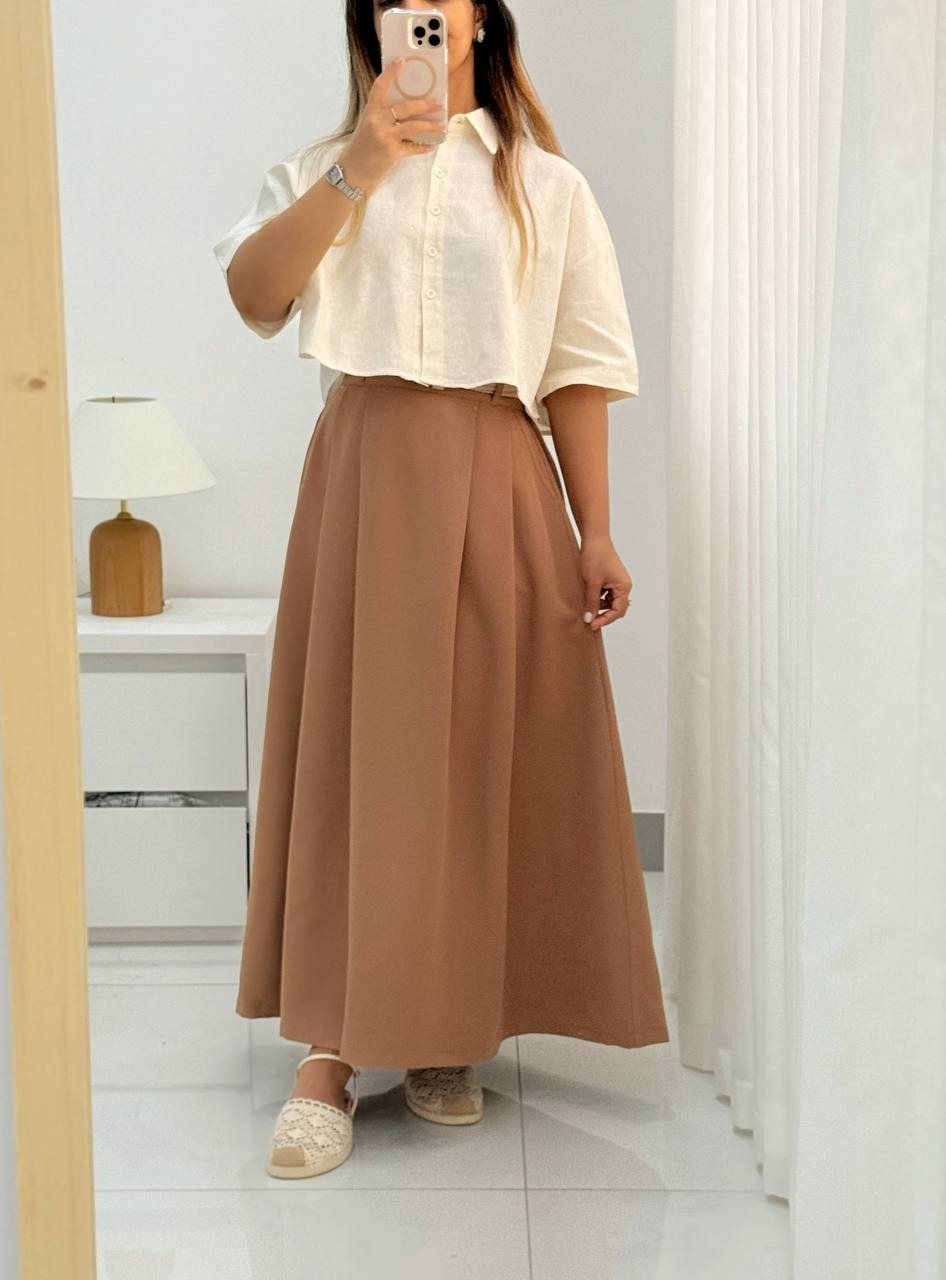 دامن جلو پیلی کد 4845