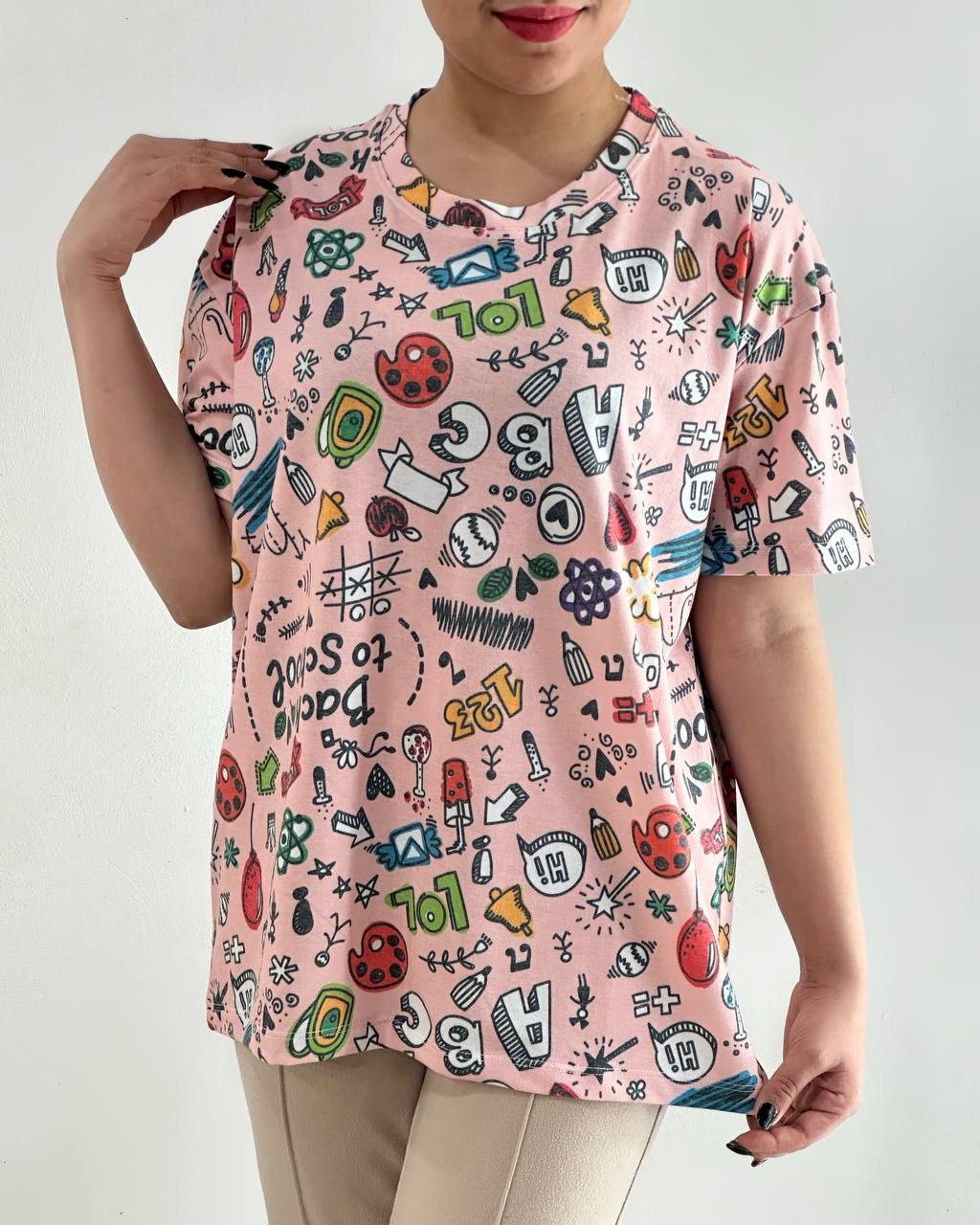 تیشرت 6 طرح کد 4846