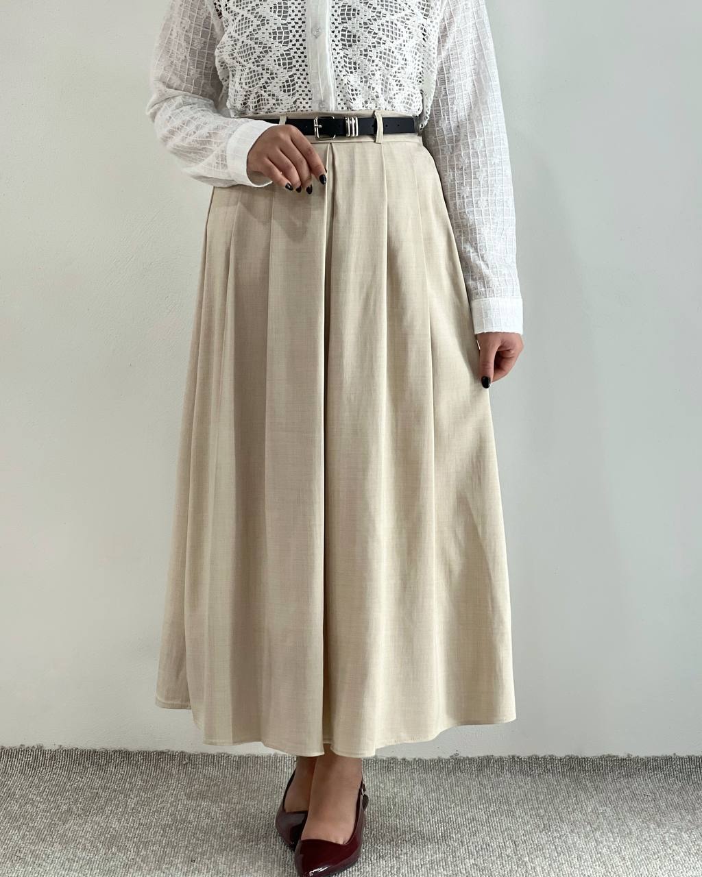 ست دامن بهمراه کمربند کد 4849