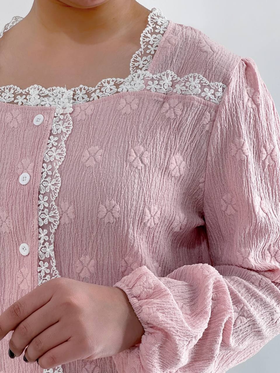 شومیز عروسکی 5 رنگ کد 4853