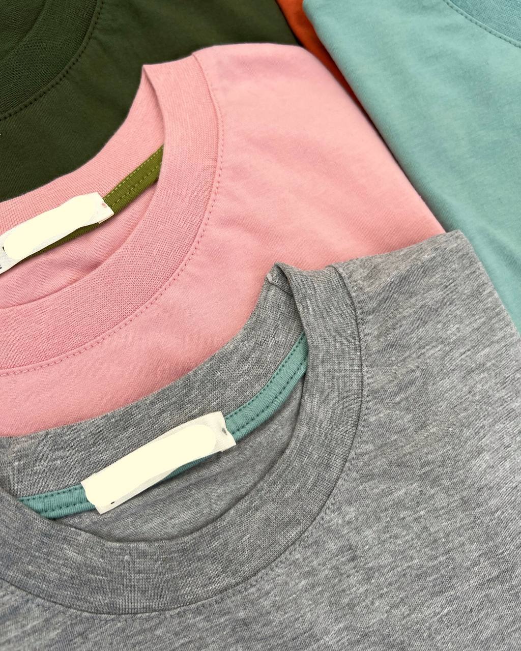 تیشرت باکسی ساده کد 4858