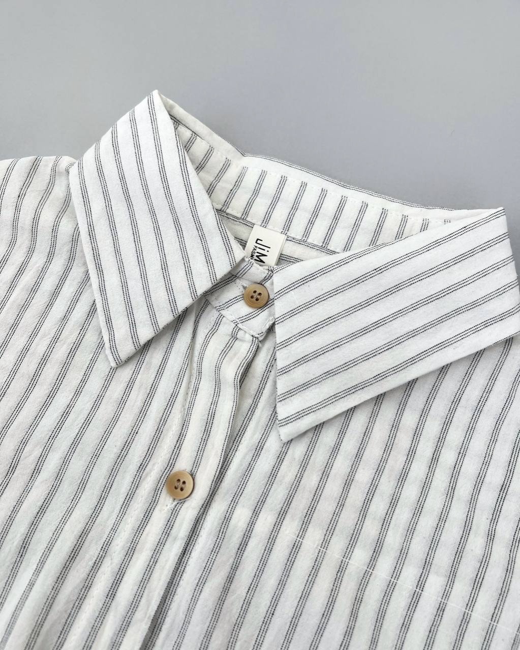 شومیز راه راه لینن وارداتی کد 4863