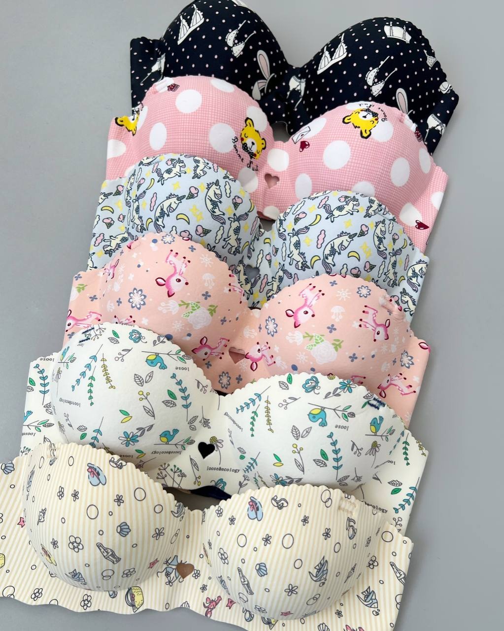 سوتین عروسکی فومی کد 4866