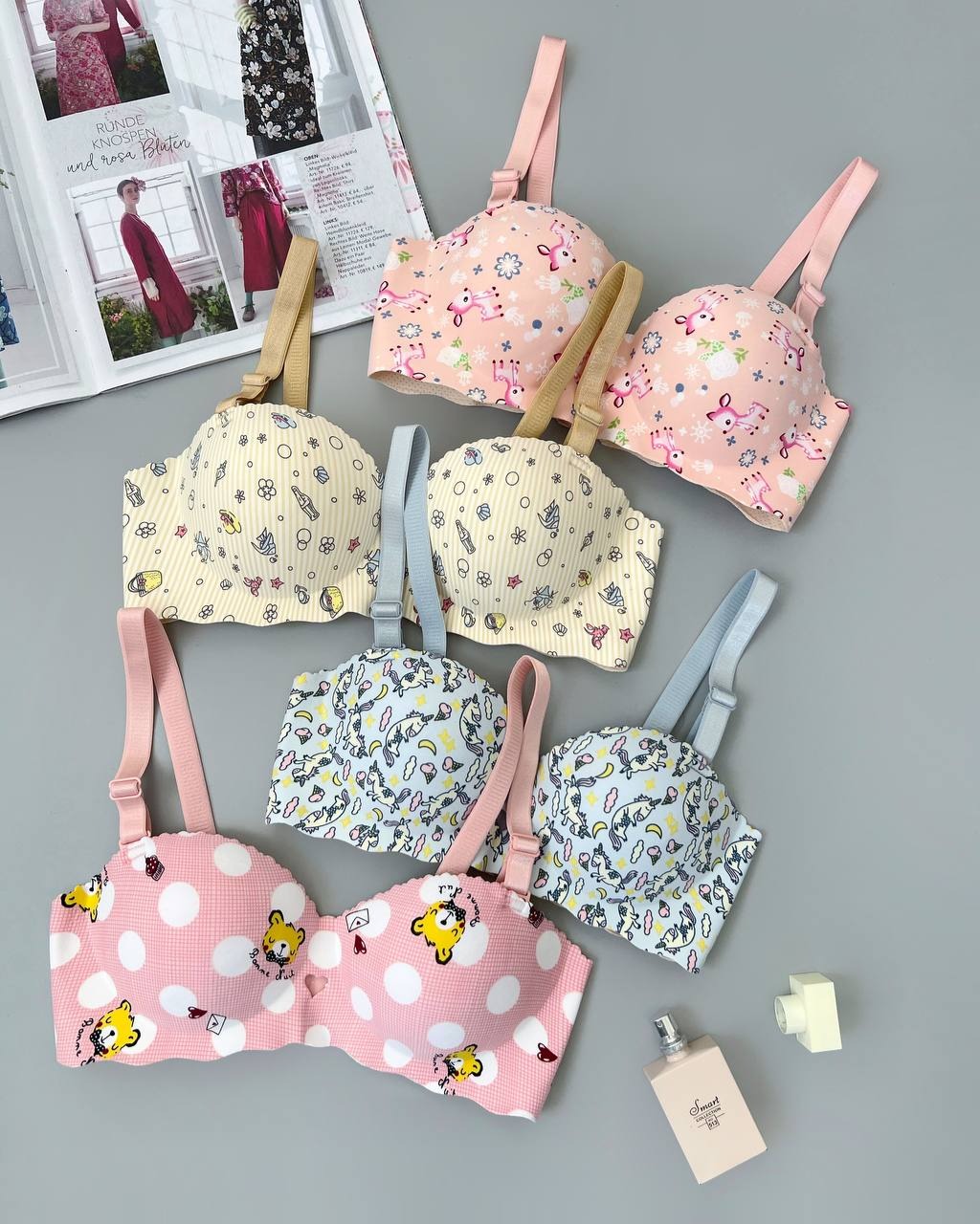 سوتین عروسکی فومی کد 4866