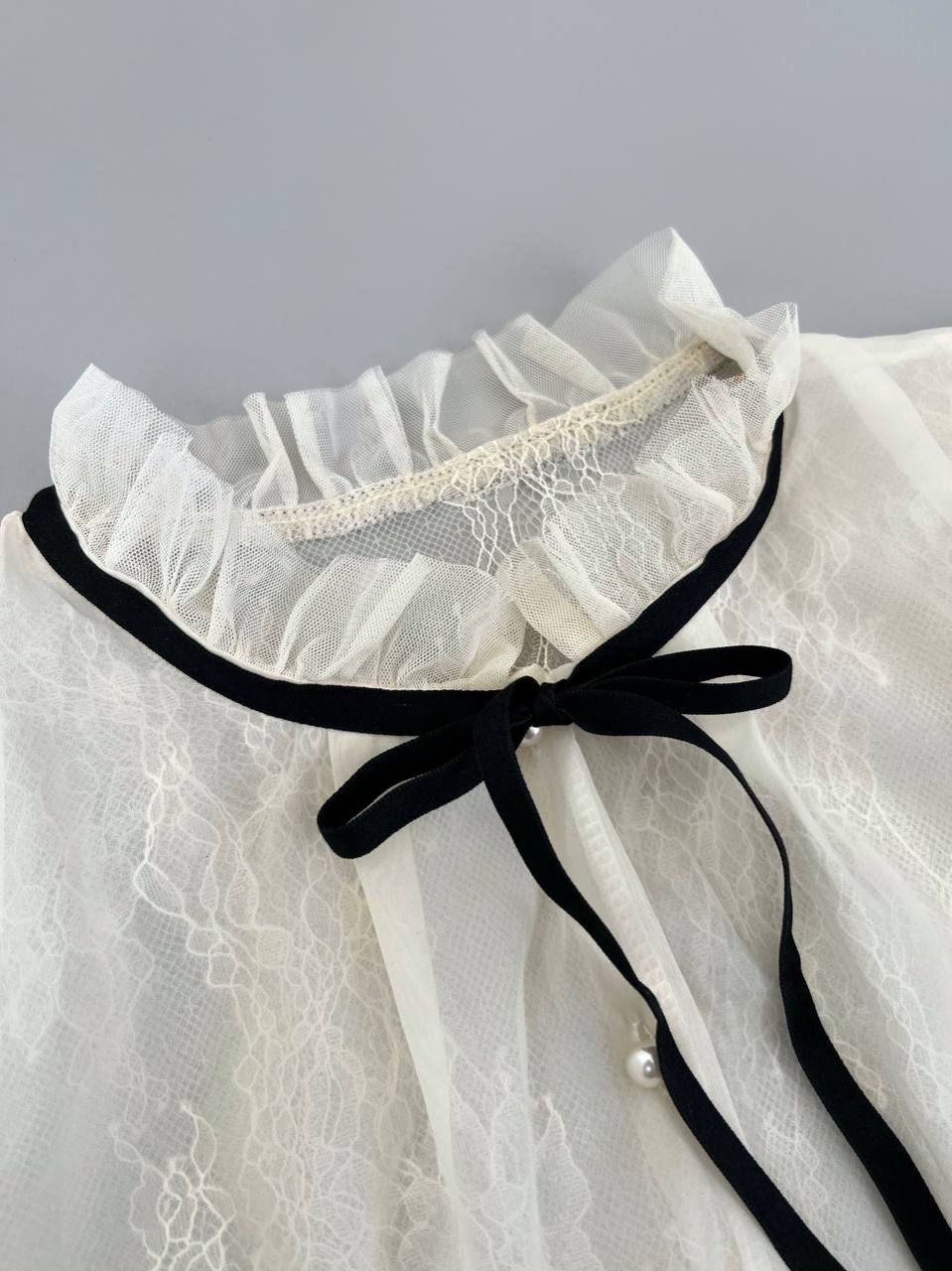 شومیز عروسکی دورنگ کد 4867