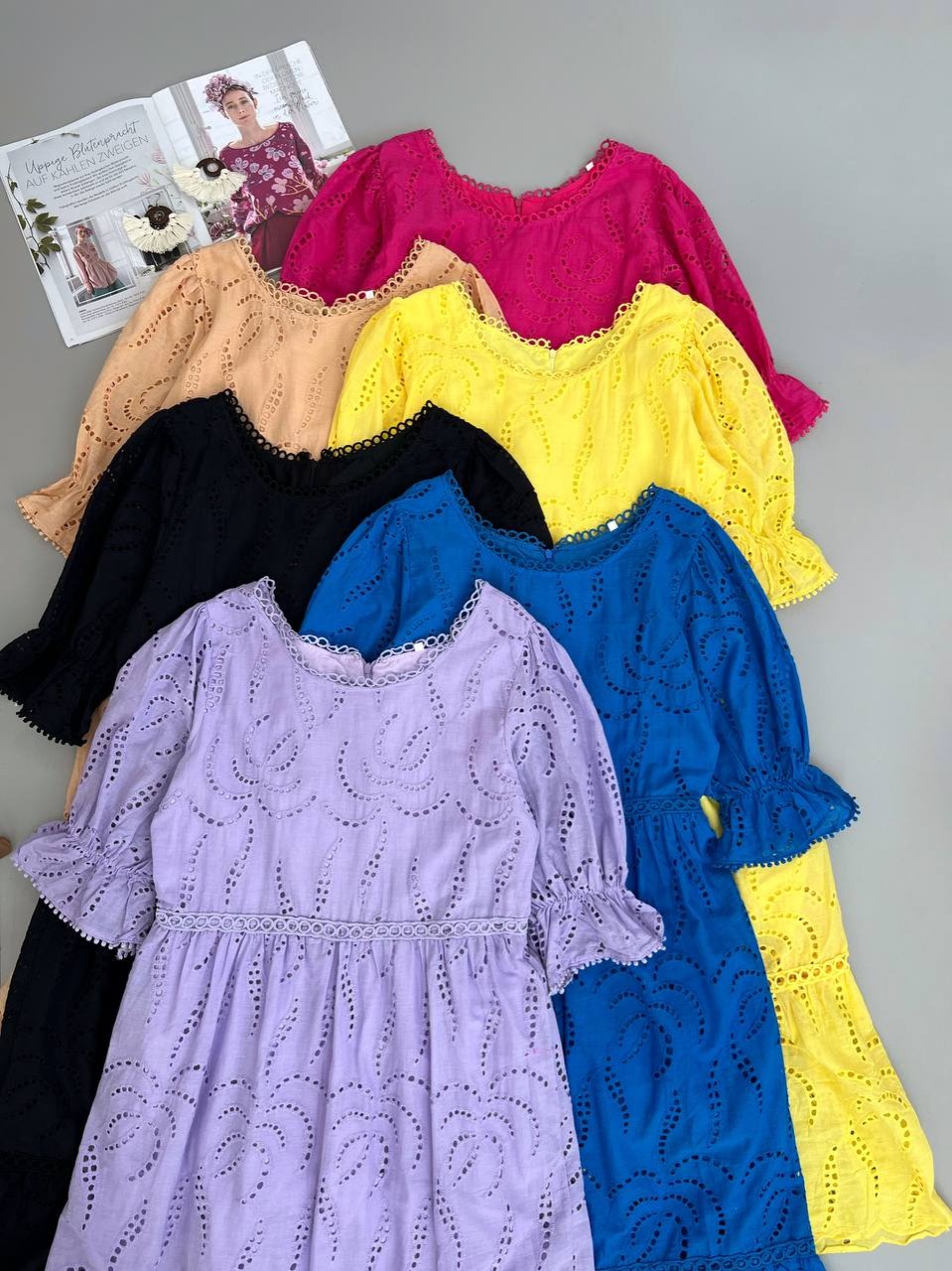 پیراهن تمام خامه دوزی کد 4873