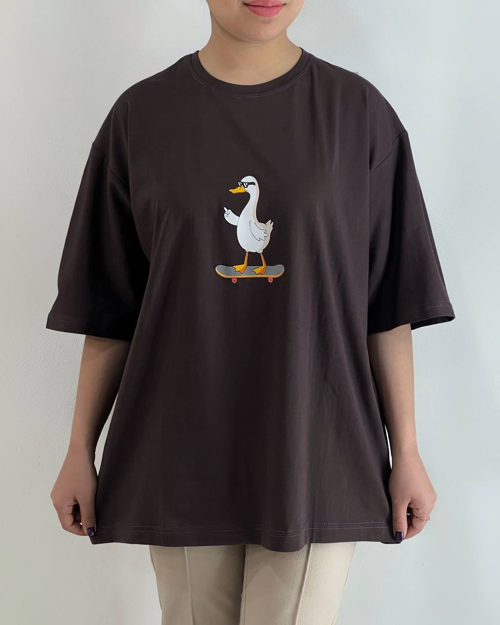 تیشرت لانگ 5 طرح کد 4879