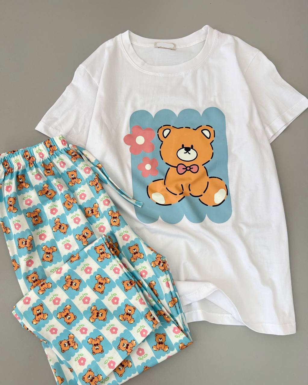 ست تیشرت و شلوار عروسکی کد 4884