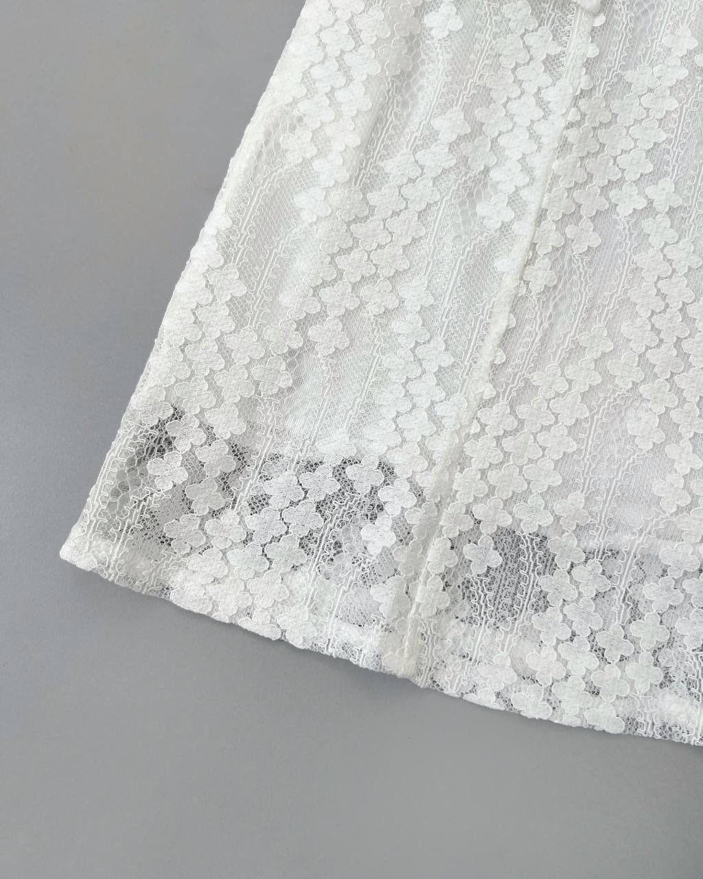 شومیز گیپور آستردار کد 4886