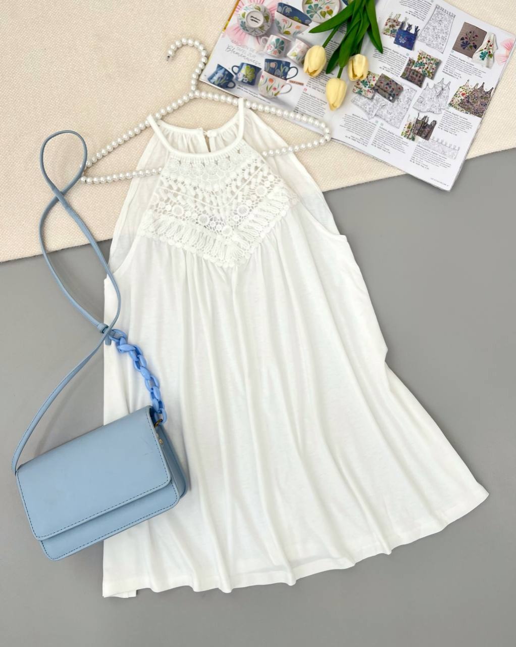 تونیک نخ پنبه جلو گیپور کد 4887