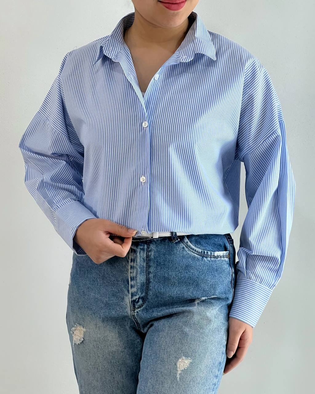 شومیز راه راه بیسیک کد 4888