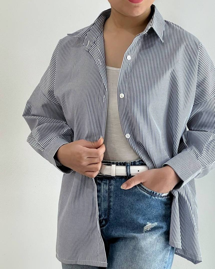 شومیز راه راه بیسیک کد 4888