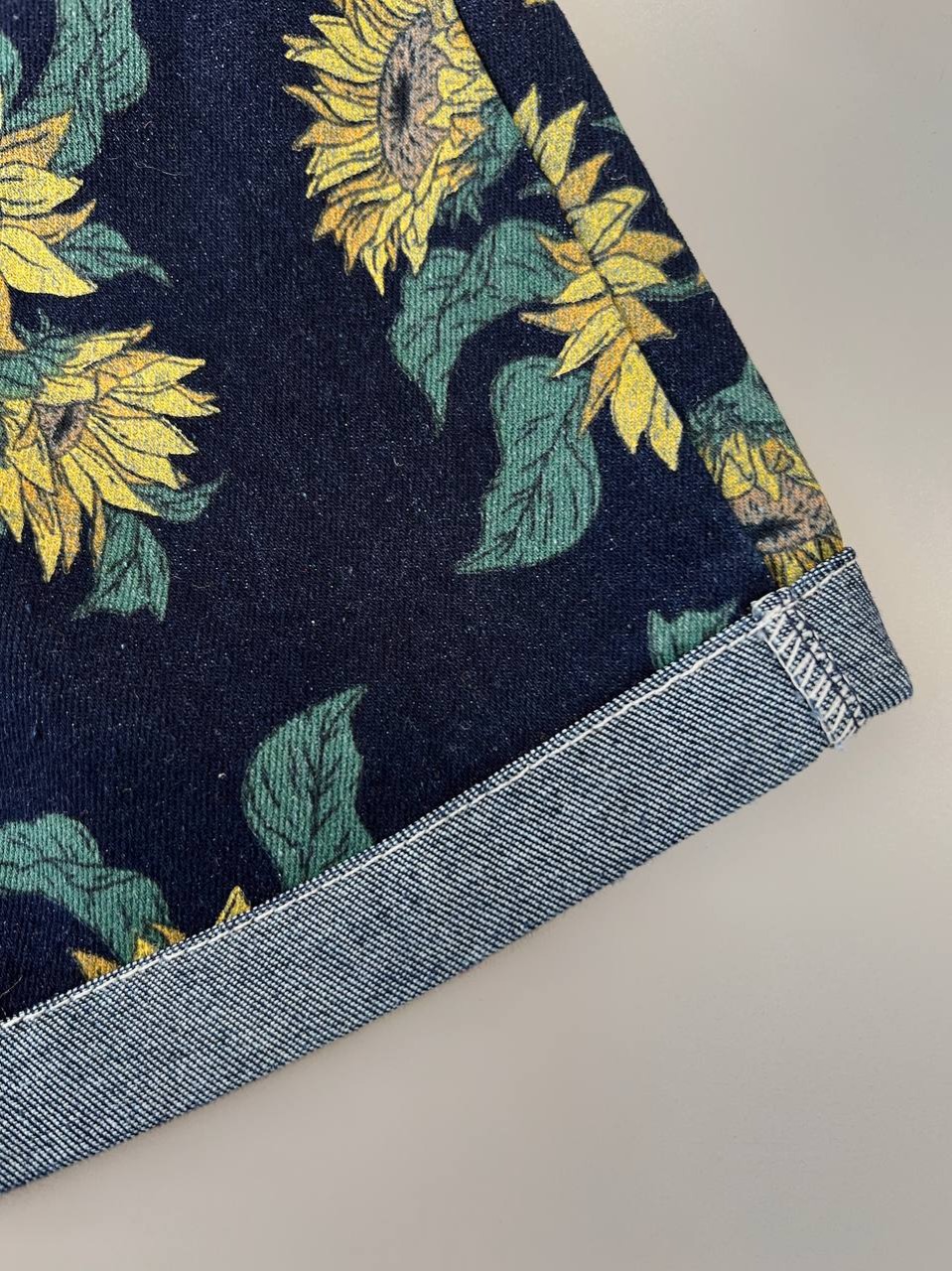 شلوارک جین آفتابگردون کد 4891