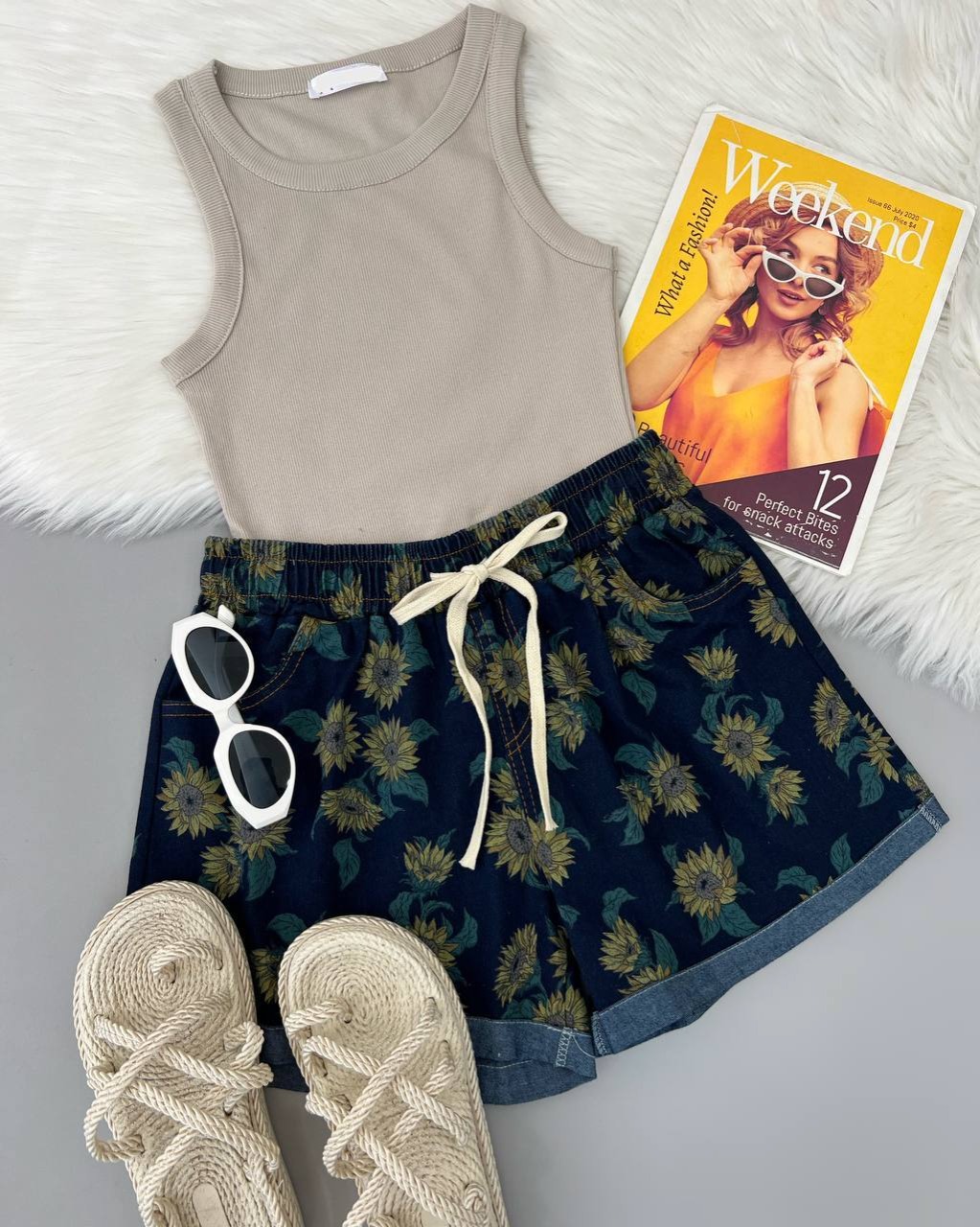 شلوارک جین آفتابگردون کد 4891