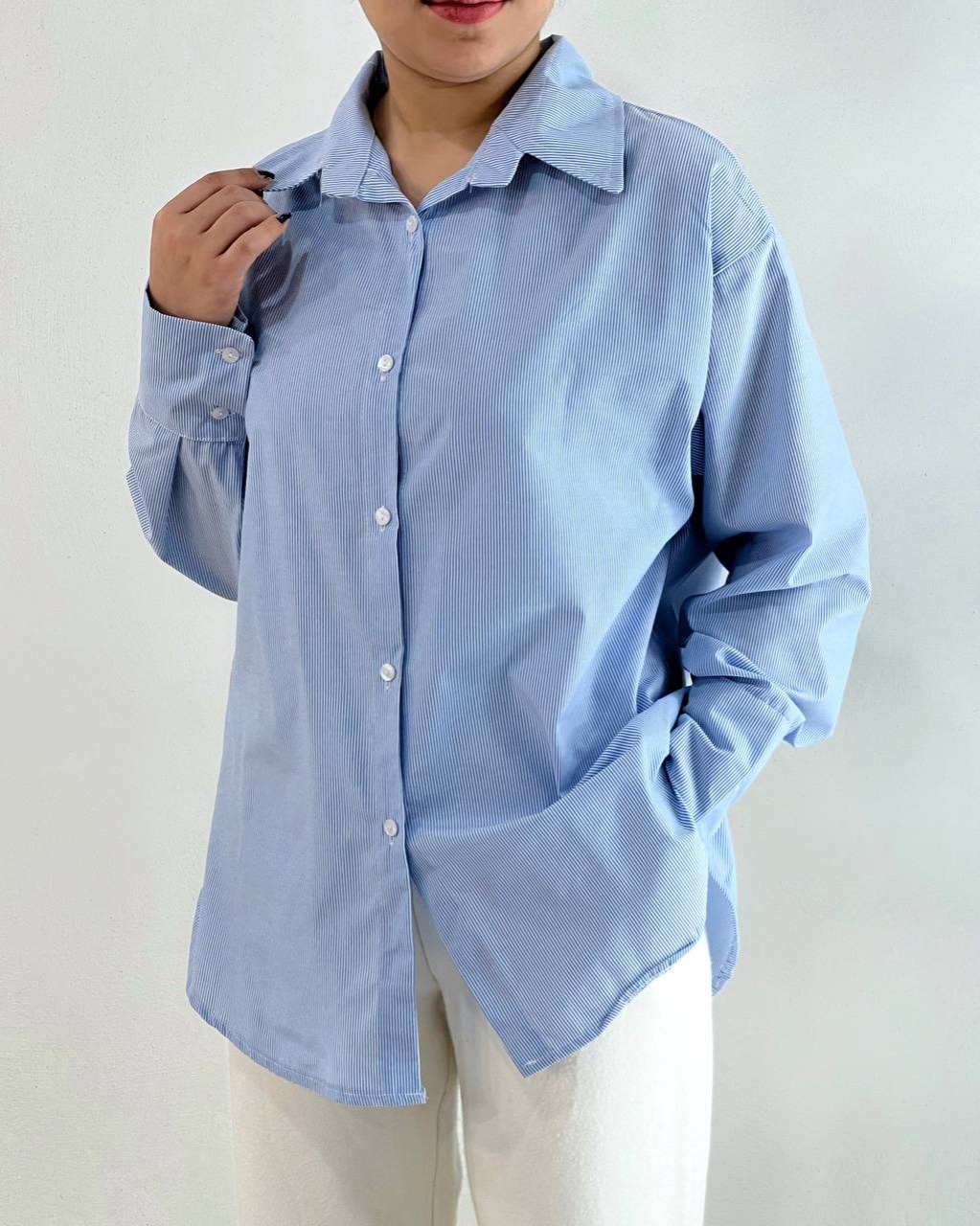 شومیز راه راه بیسیک کد 4892