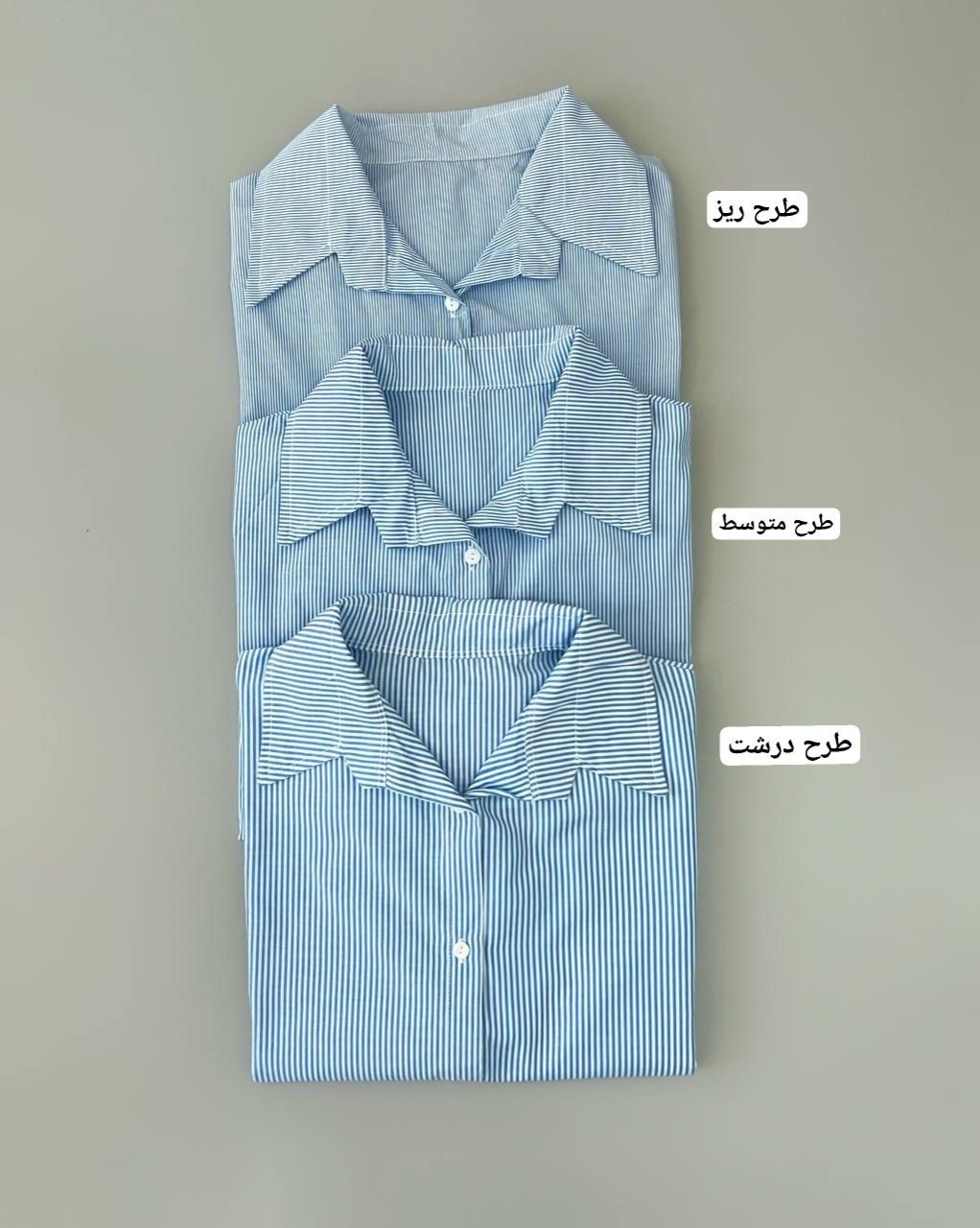 شومیز راه راه بیسیک کد 4892