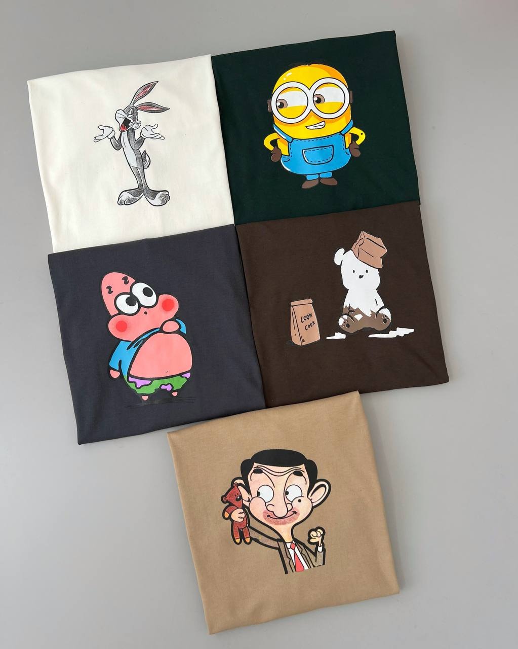 تیشرت لانگ چاپ مینیمال کد 4893