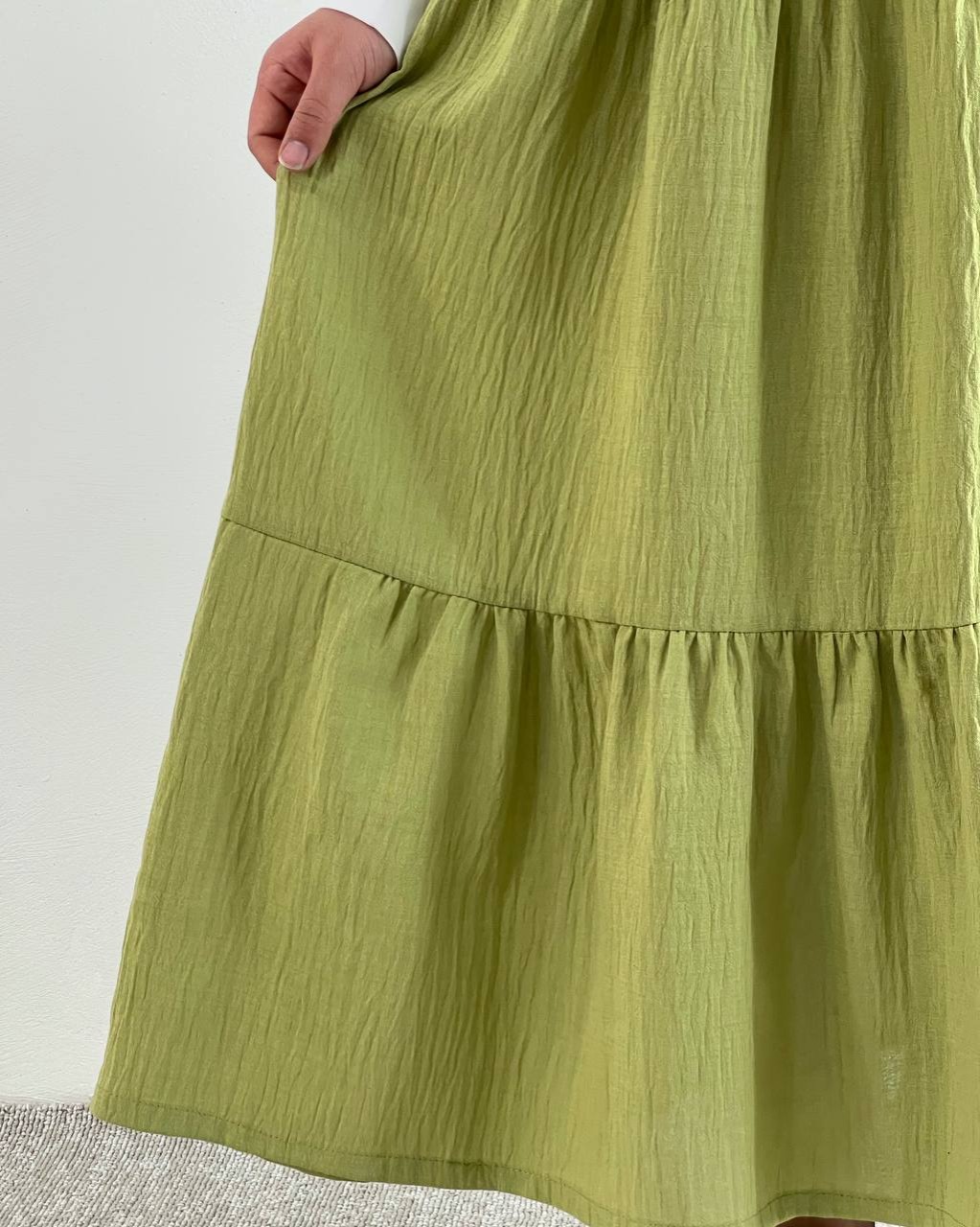 دامن لینن زارا سه چین کد 4894