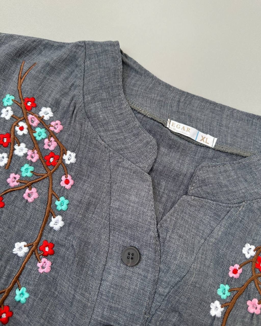 شومیز شانتون نخ گلدوزی کد 4900