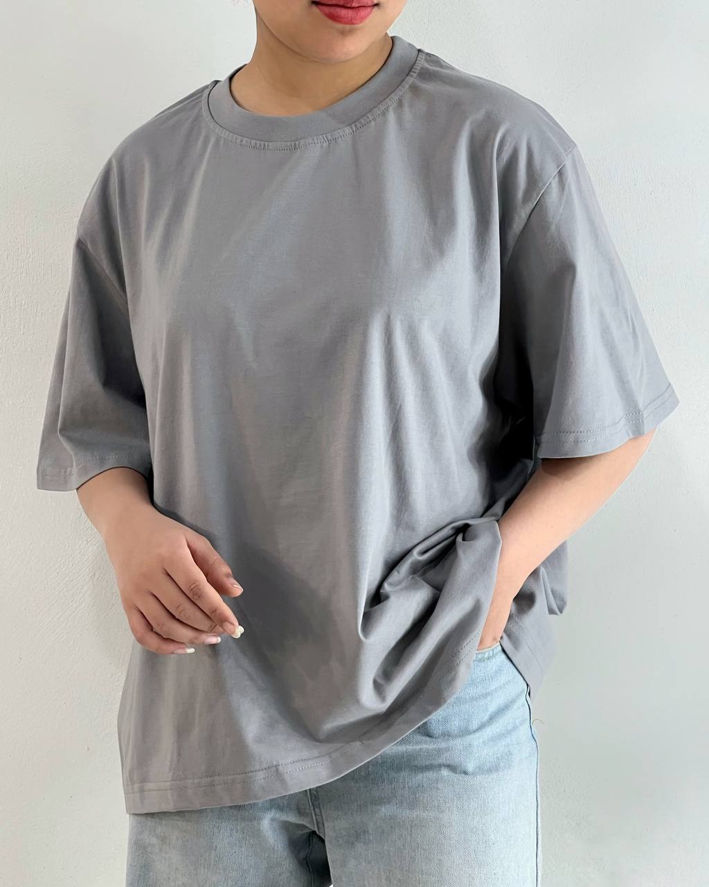 تیشرت باکسی رنگی کد 4910