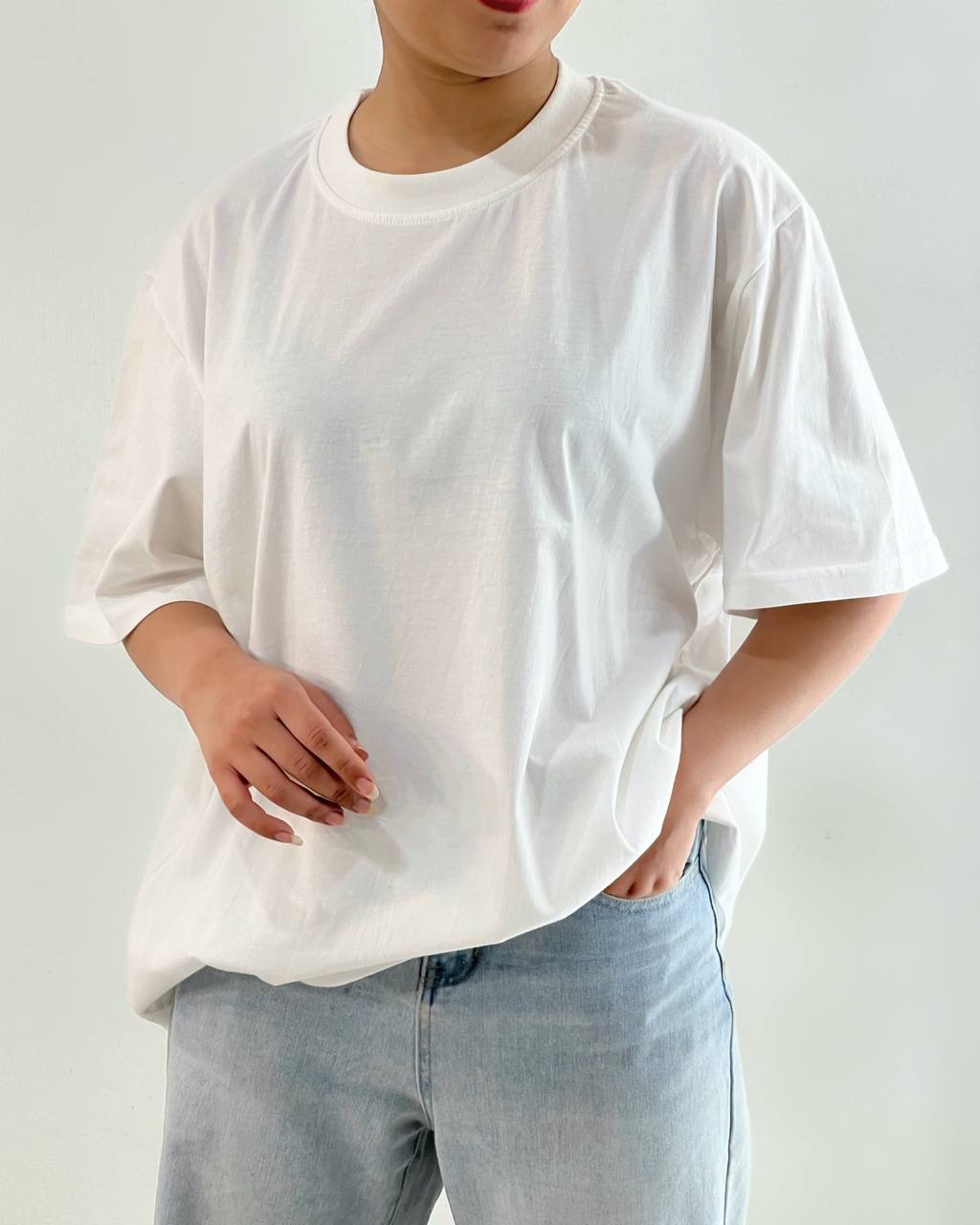 تیشرت باکسی رنگی کد 4910