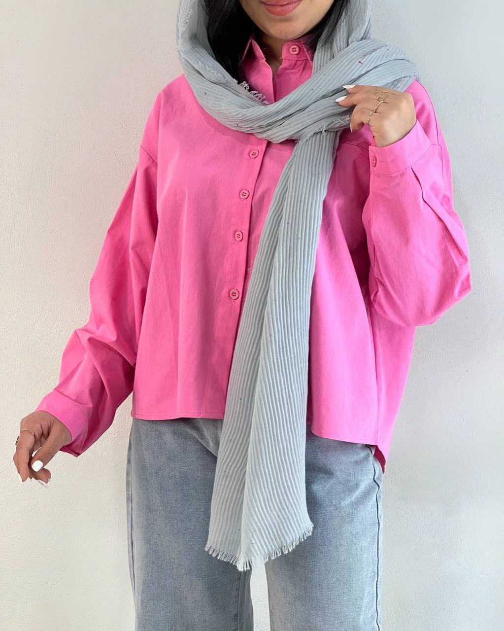 شومیز مداد رنگی کد 4911