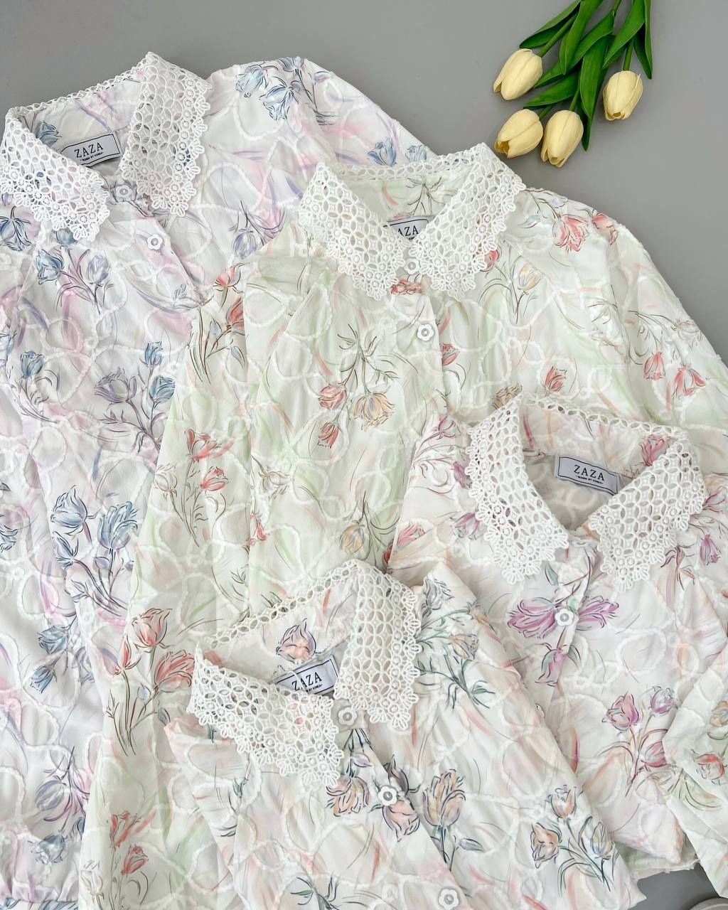 شومیز تمام خامه دوزی طرحدار کد 4915