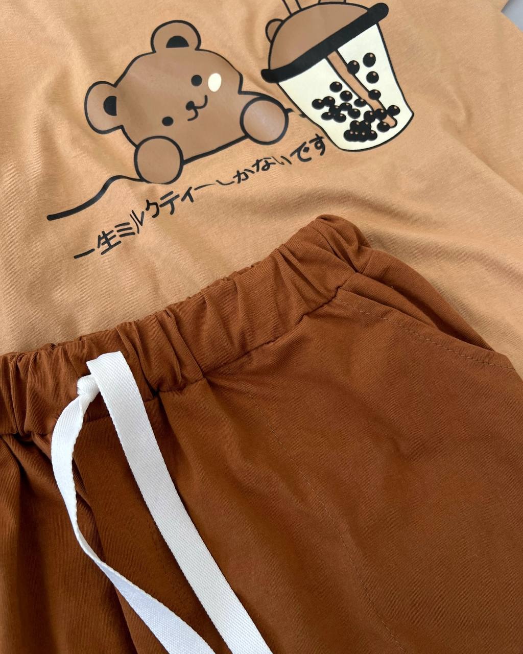 ست تیشرت و شلوارک سه طرح کد 4916