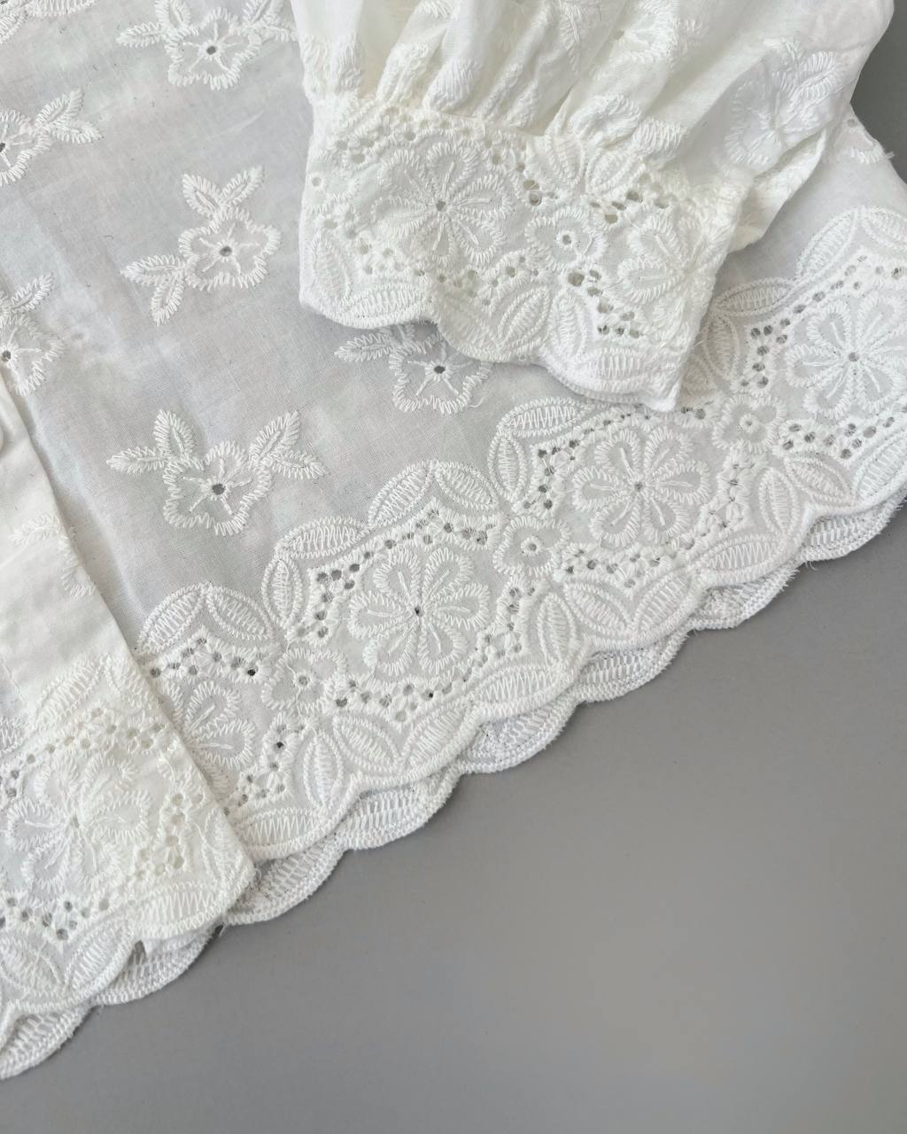 شومیز تمام خامه دوزی اوردر کد4918