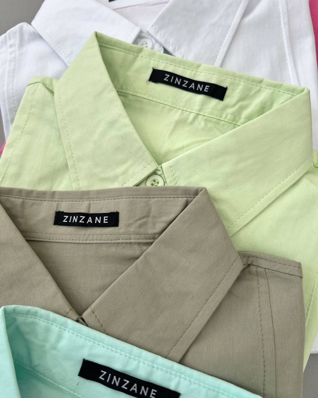 شومیز کتان کاغذی مدادرنگی کد 4919