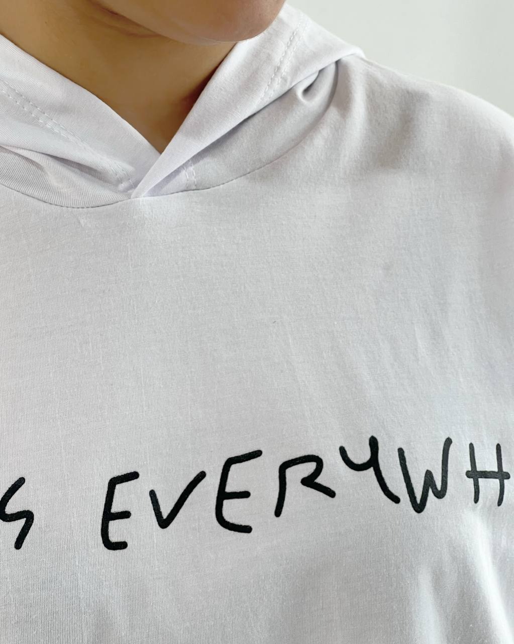 تیشرت پنبه کلاهدار کد 4921