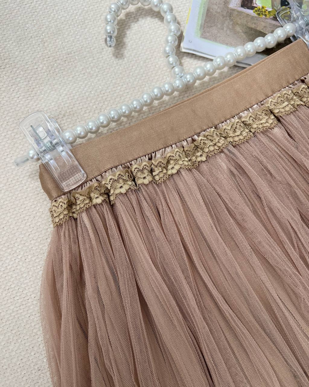 دامن سه طبقه توری کد 4922