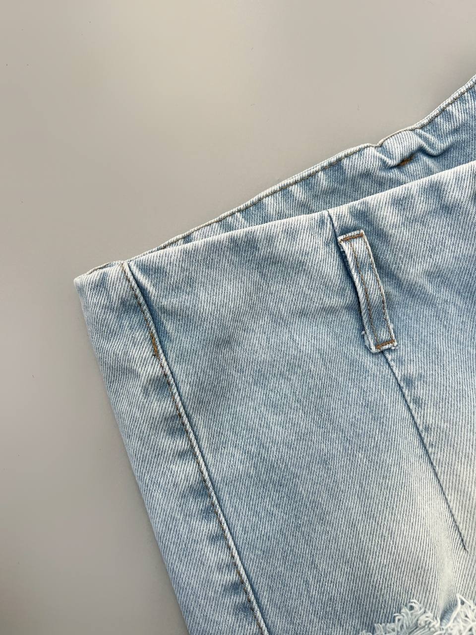 شلوار جین واید لگ قد 90 کد 4923