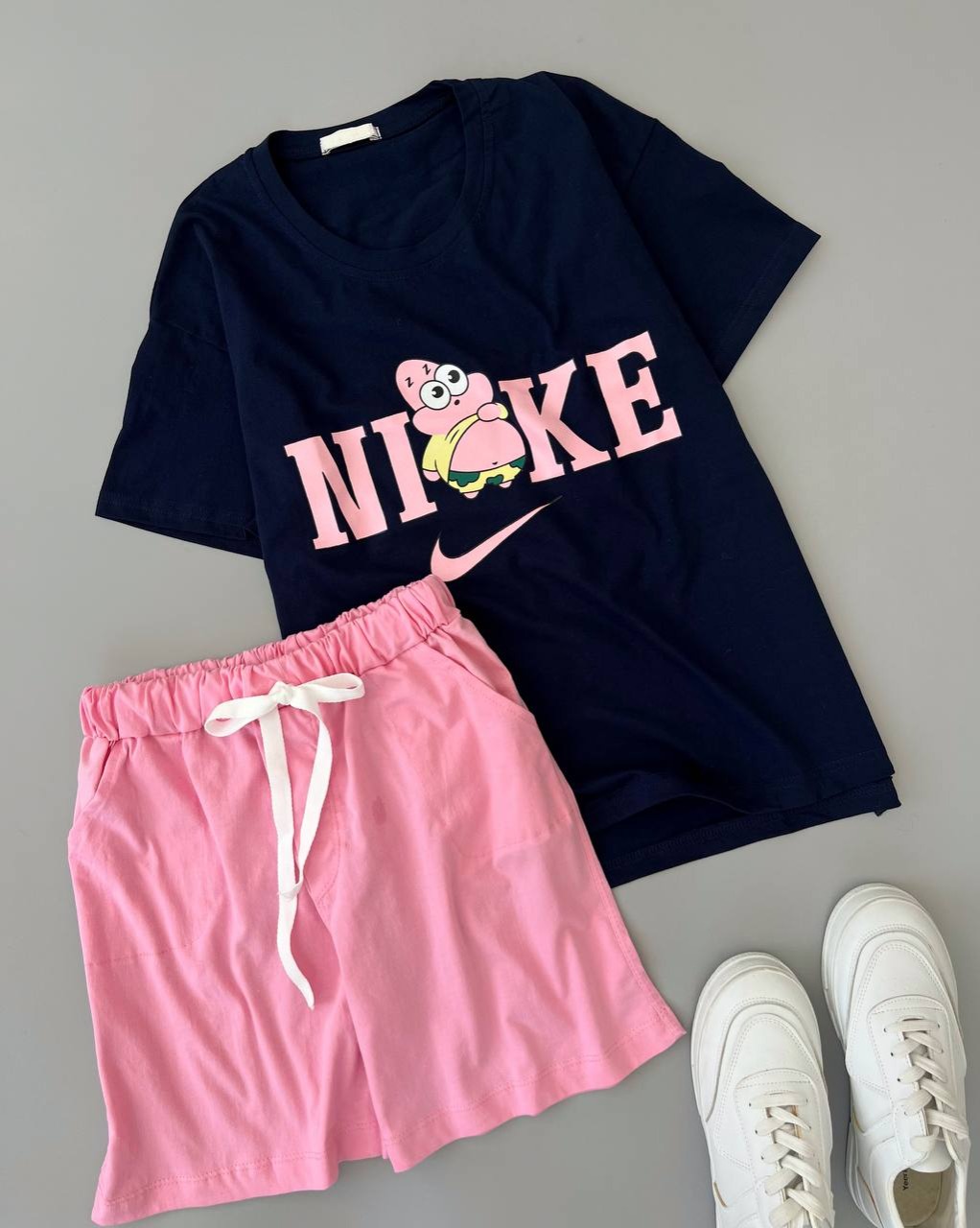 ست تیشرت و شلوارک سه طرح کد 4916