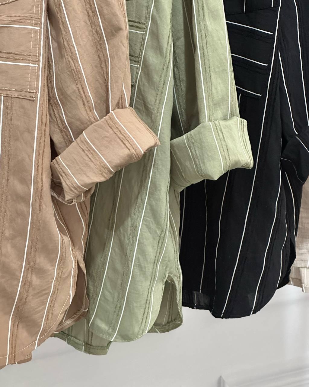 شومیز راه راه پری کد 4926