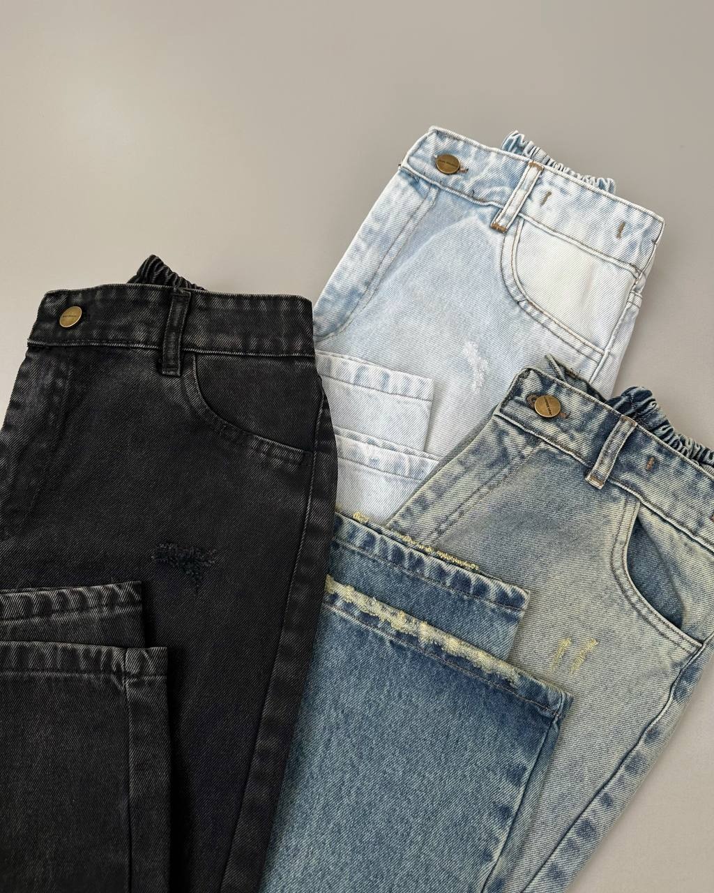 شلوار واید لگ جین کد 4927