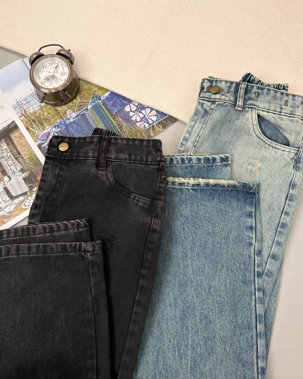 شلوار واید لگ جین کد 4927