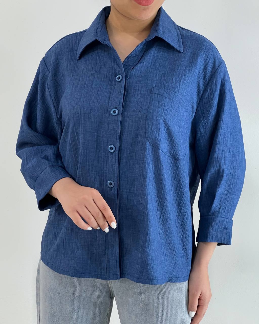 شومیز ژاکارد نخ کد 4932