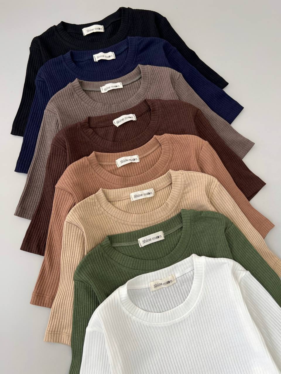 تیشرت کرکره ای 8 رنگ کد 4942