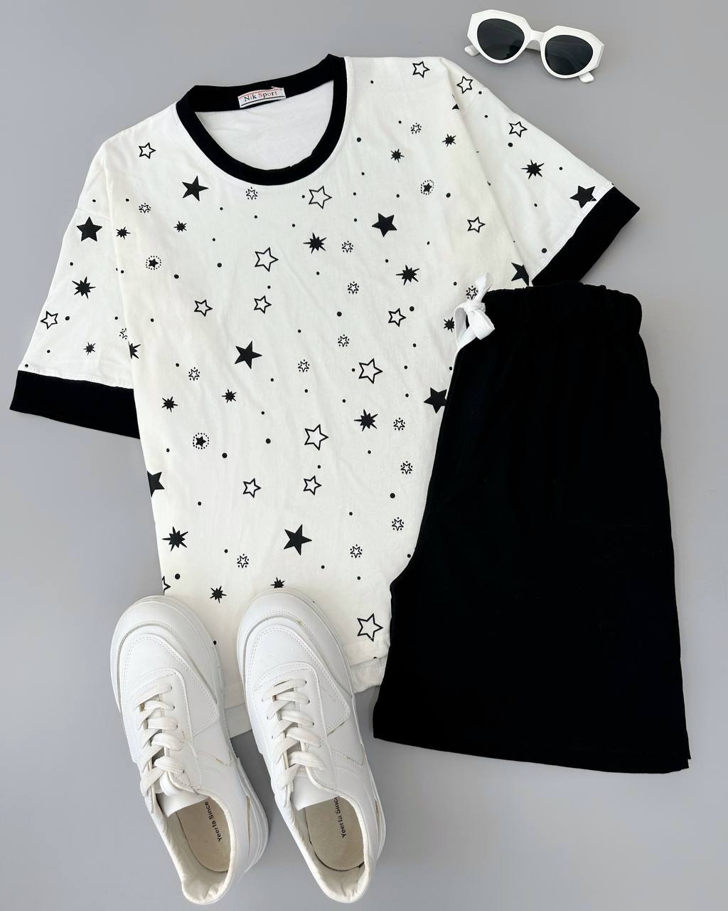 ست تیشرت و شلوارک 5 طرح کد 4943