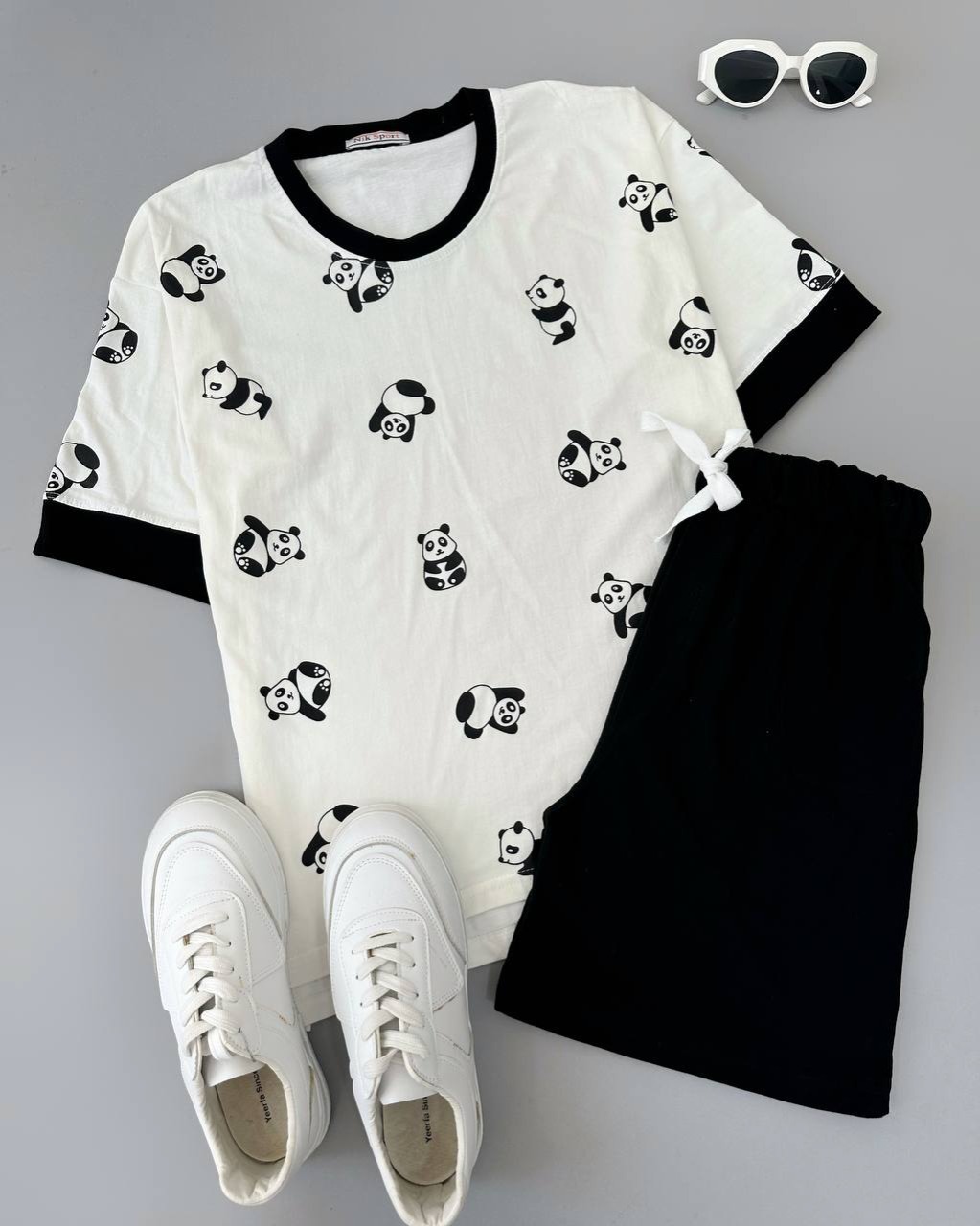 ست تیشرت و شلوارک 5 طرح کد 4943