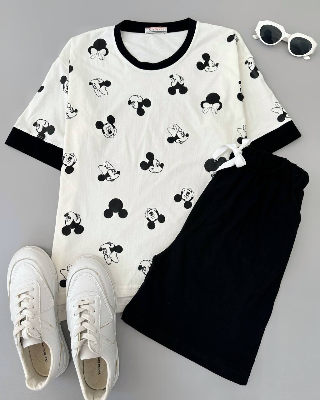 ست تیشرت و شلوارک 5 طرح کد 4943
