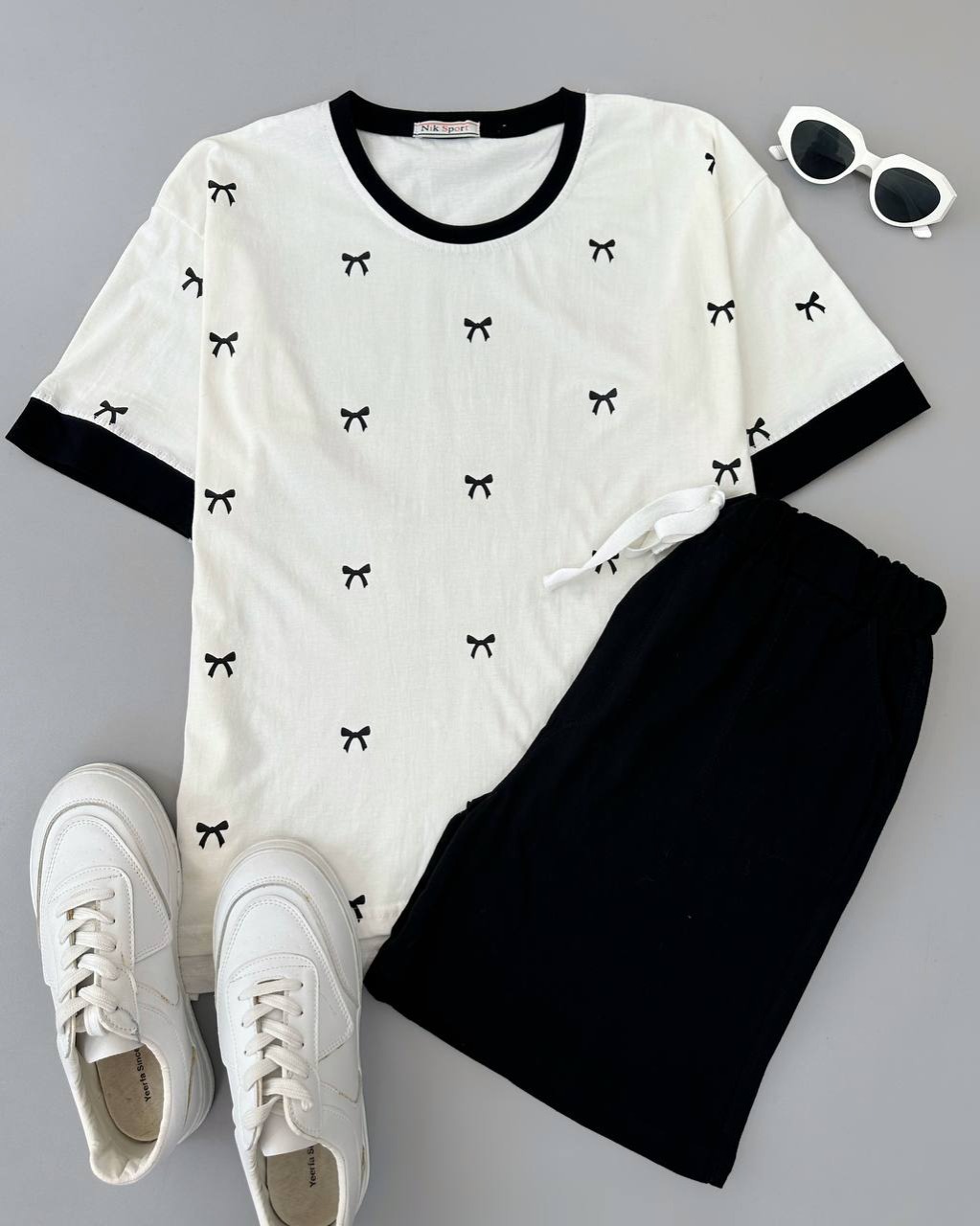 ست تیشرت و شلوارک 5 طرح کد 4943